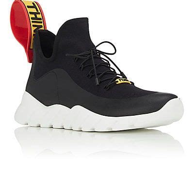 fendi tech-knit sneakers|Men's Luxury Sneakers & Low.